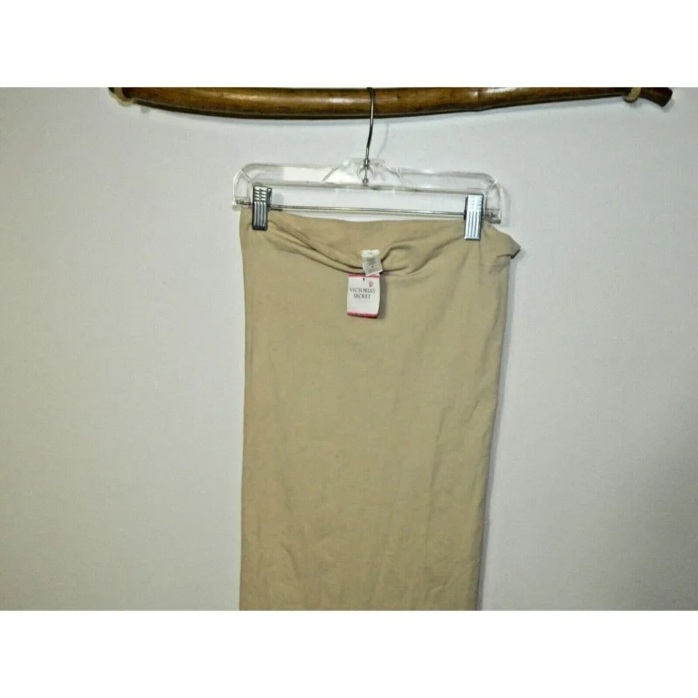 Victoria's Secret Shapewear Body Shaper Dress Medium Nude‎ Beige Strapless Tube